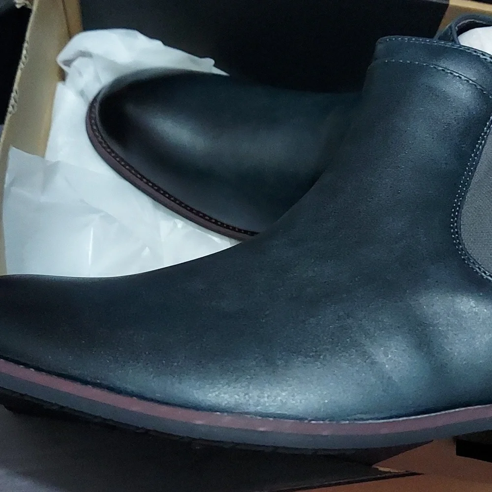 Vance Co. Men's Landon Dress Boot Men's Shoes - Picture 5 of 9